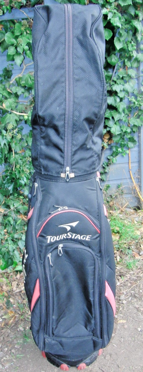 7 Division Bridgestone Tourstage Golf Cart Carry Trolley Golf Clubs Bag*