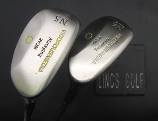 Set of 2 Ryobi Vigorous Media 5+6 Hybrids Regular Graphite Shafts