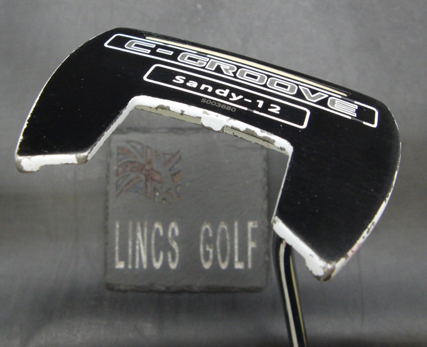 Yes! C-Groove Sandy-12 Putter 86cm Length Regular Steel Shaft PSYKO Grip