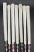 Set 7x Ping G700 White Dot Irons 6-SW+UW Regular Graphite 0.75" Longer than STD