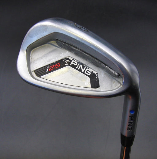 Ping i25 Blue Dot 9 Iron Stiff Steel Shaft Black and White Grip