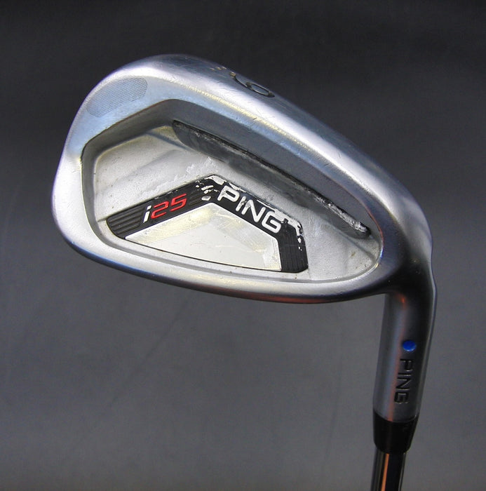 Ping i25 Blue Dot 9 Iron Stiff Steel Shaft Black and White Grip