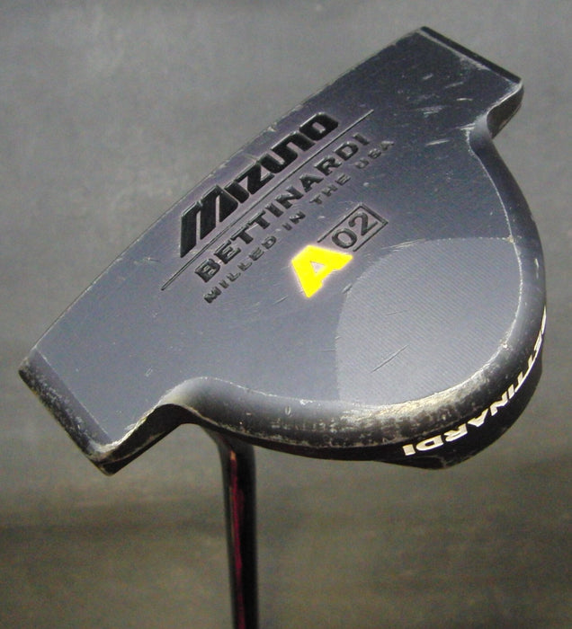 Left Handed Mizuno Bettinardi A02 Putter Steel Shaft 89cm Length Acer Grip
