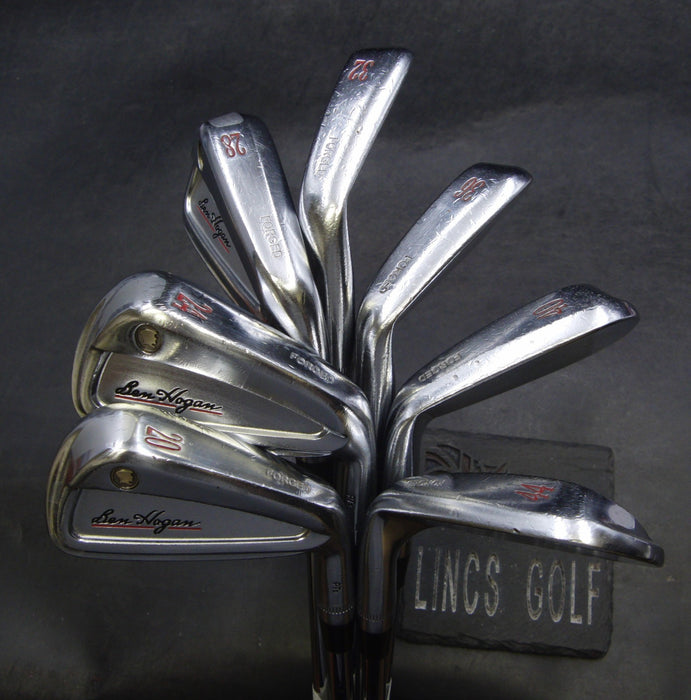 Set of 7 x Ben Hogan PTX Forged Irons 4-PW Regular Steel Shafts No 1 Grips