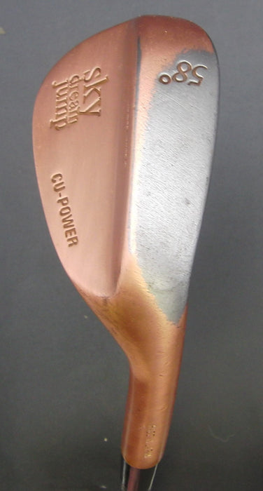 Sky Dream Jump CU-Power 58° Sand Wedge Stiff Steel Shaft Golf Pride Grip