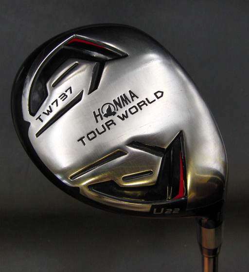 Honma Tour World TW737 U22 Hybrid Stiff Steel Shaft Honma Grip