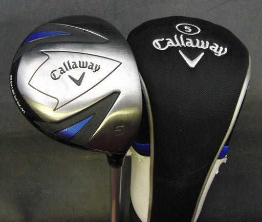 Callaway Warbird 5 Wood Stiff Graphite Shaft Callaway Grip + Headcover