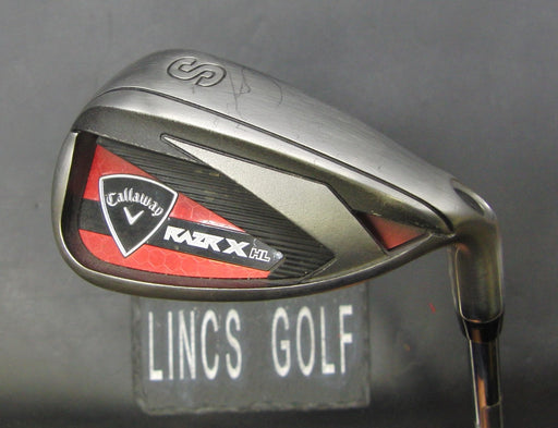 Callaway Razr X HL Sand Wedge Uniflex Steel Shaft Callaway Grip