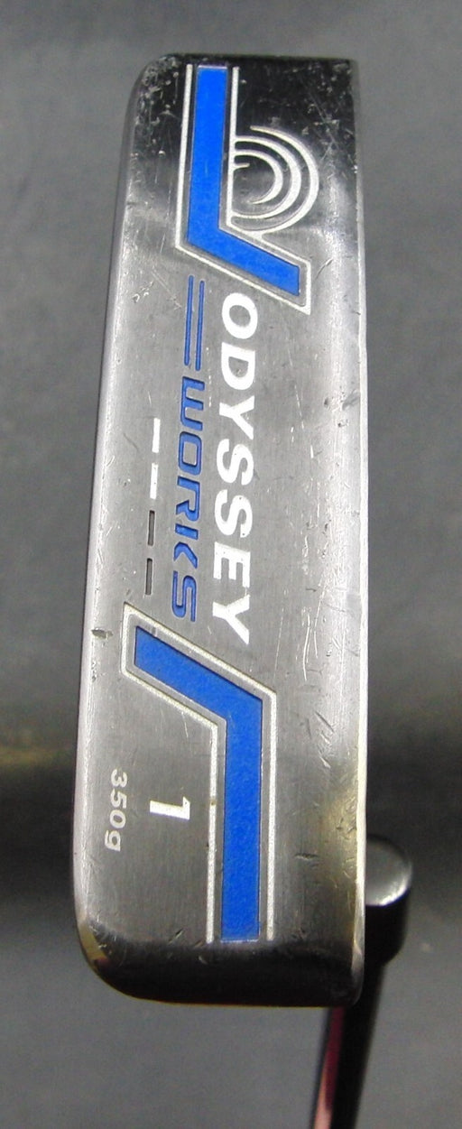 Odyssey Works 1 350g Putter 87cm Steel Shaft Odyssey Grip (New Copper Face)