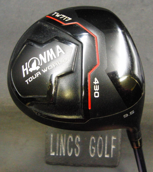 Honma Tour World TW717 430 9.5° Driver Stiff Graphite Shaft Golf Pride Grip