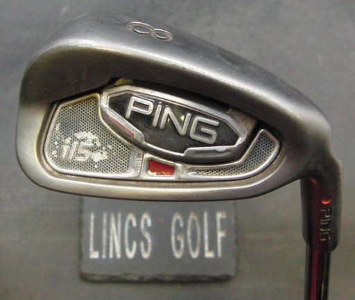 Ping i15 Red Dot 8 Iron Regular Steel Shaft Ping Grip