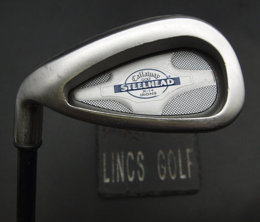 Left-Handed Callaway Steelhead X-14 8 Iron Regular Graphite Shaft Callaway Grip