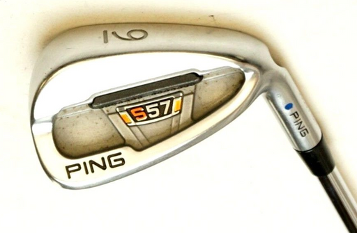 Ping S57 Blue Dot 9 Iron True Temper Stiff Steel Shaft Golf Pride Grip