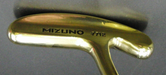 Vintage Mizuno 7712 Bullseye Putter Steel Shaft 88.5cm Playing Length