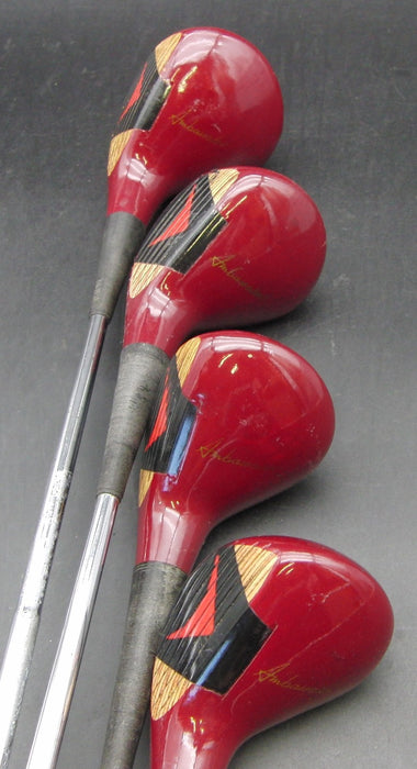 Set of 4 Slazenger Ambassador Driver + 3 Wood + 4 Wood + 5 Wood
