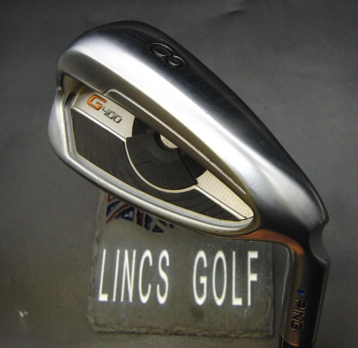 Ping G400 Blue Dot 8 Iron Stiff Graphite Shaft Golf Pride Grip