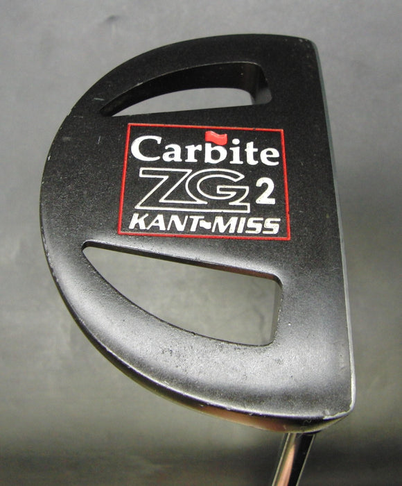 Carbite ZG2 Kant Miss Putter Steel Shaft 83cm Length Golf Pride Grip