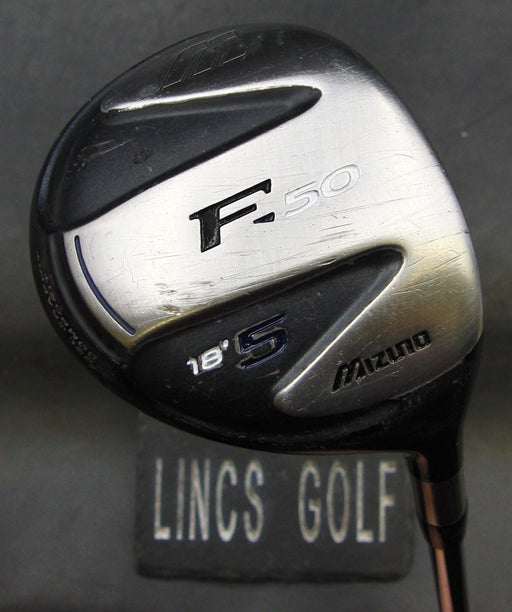 Mizuno F-50 18° 5 Wood Regular Steel Shaft Lamkin Grip