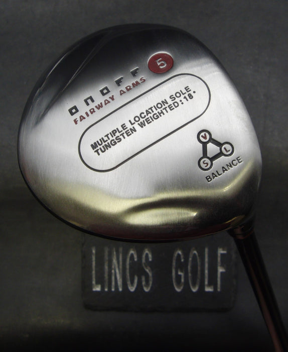 Daiwa ONOFF ARMS Fairway 18° 5 Wood Regular Graphite Shaft ONOFF Grip