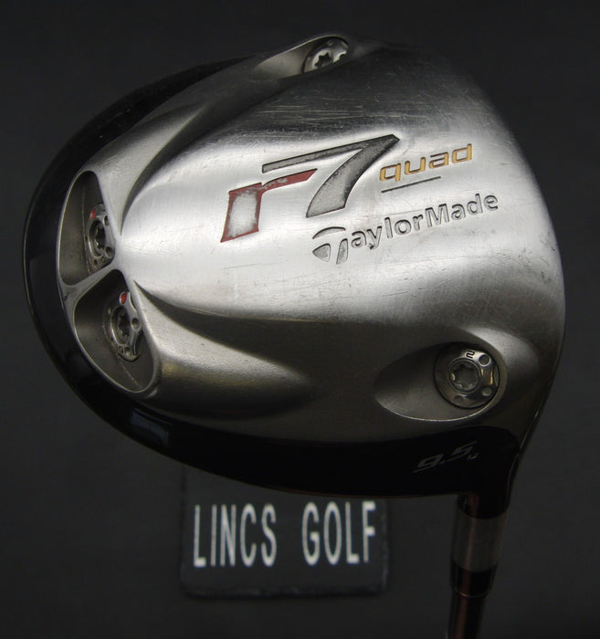 TaylorMade r7 Quad 9.5° Driver Regular Graphite Shaft Golf Pride Grip