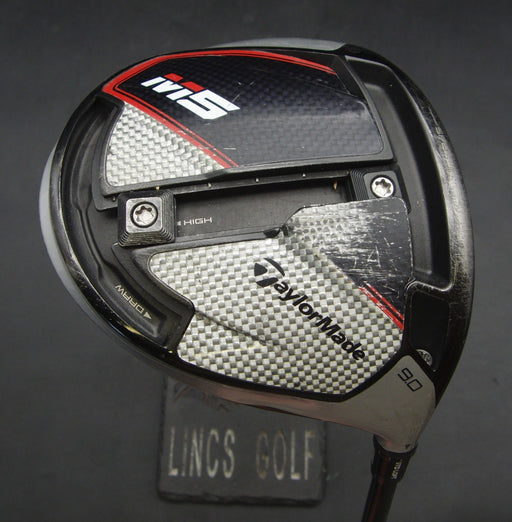 TaylorMade M5 9° Driver Stiff (Optional) Graphite Shaft (Dent near face)