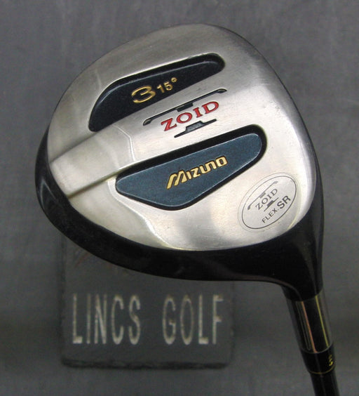 Mizuno T-Zoid 15° 3 Wood Regular Graphite Shaft Mizuno Grip