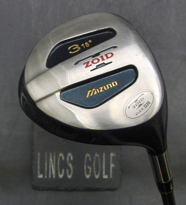 Mizuno T-Zoid 15° 3 Wood Regular Graphite Shaft Mizuno Grip