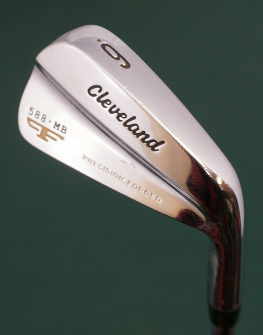 Cleveland 588 MB Precision Forged 6 Iron Stiff Steel Shaft Lamkin Grip