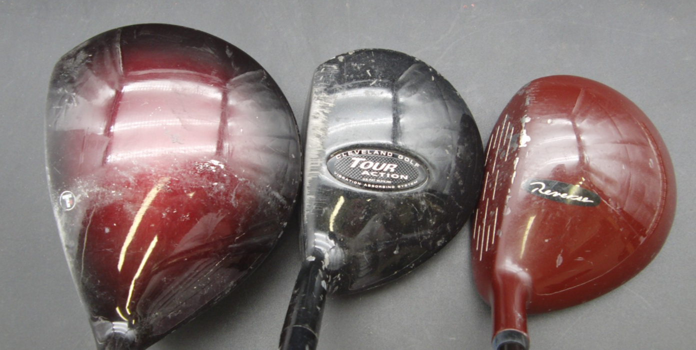 Set of Regal Tour Series 4-SW+ Driver + Cleveland 3 Wood + 7 Wood + Putter*