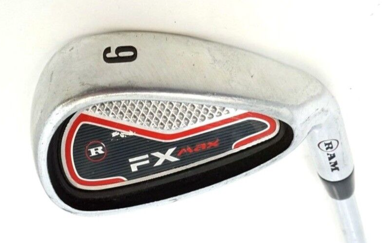 Ram FX Max 9 Iron Regular Steel Shaft Ram Grip