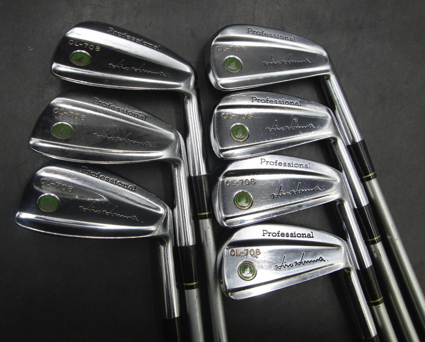 Set of 7x Honma CL-708 Professional Irons 4-10 Stiff Graphite Shafts Honma Grips