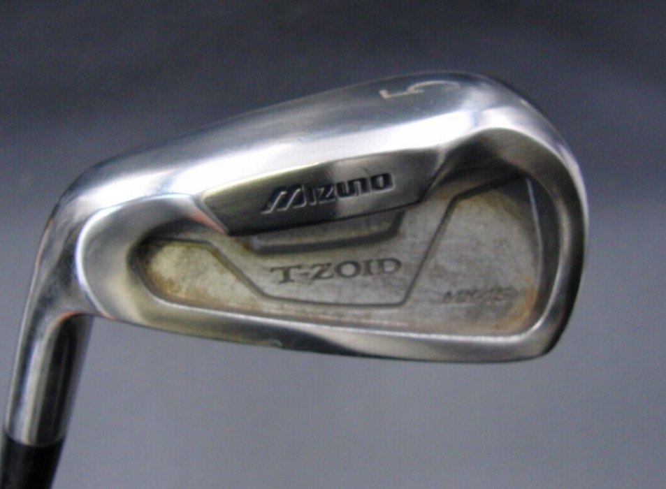 Left-Handed Mizuno T-Zoid MX15 5 Iron Regular Steel Shaft Mizuno Grip