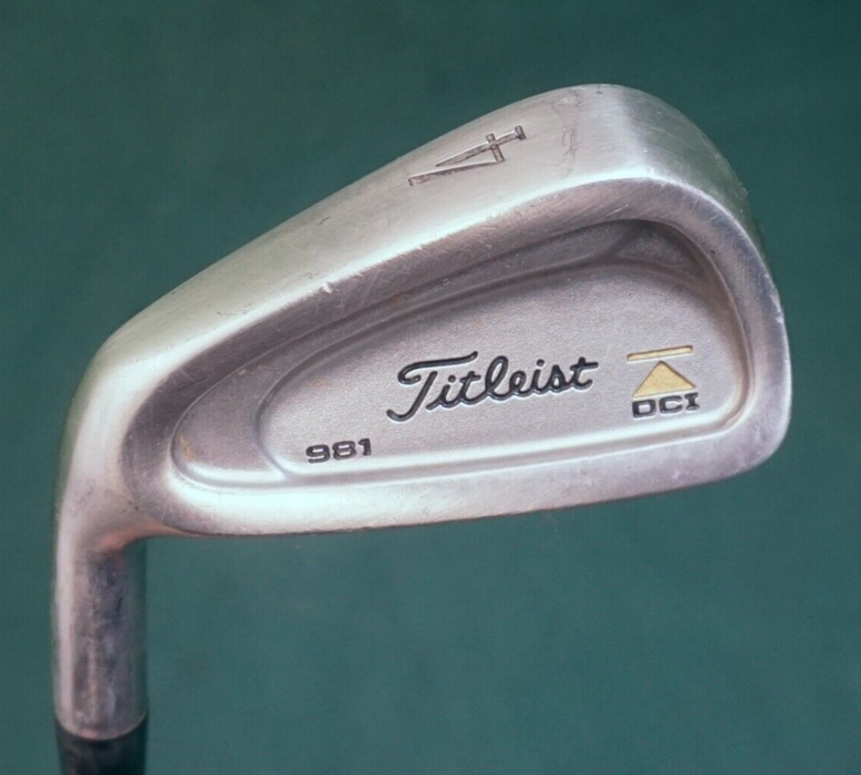 Left Handed Titleist DCI 981 4 Iron Regular Steel Shaft Cleveland Grip