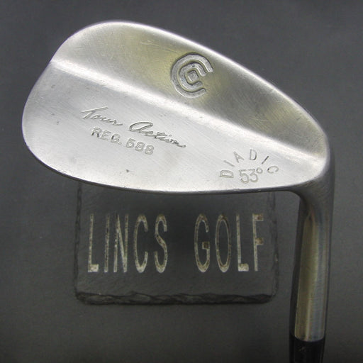 Cleveland Tour Action Reg588 53° Gap Wedge Regular Steel Shaft Iomic Grip