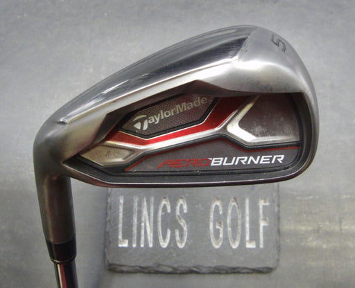 Left Handed Taylormade AeroBurner 5 Iron Regular Steel Shaft Taylormade Grip