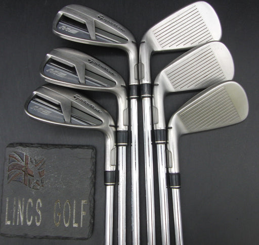 Set of 6x TaylorMade M5 5-PW Irons Stiff Steel Shafts STM Grips