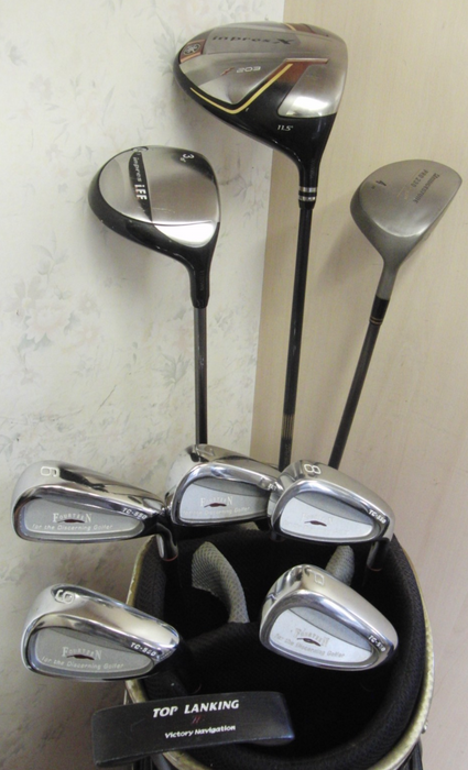 Set Of Fourteen 6-PW Irons + 11.5 InpresX Driver + 3 Wood + 4 Wood + Putter
