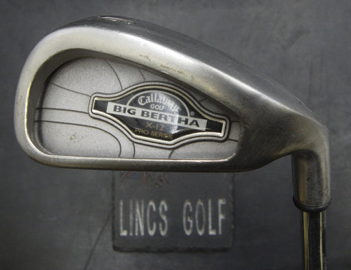 Callaway Big Bertha X-12 Pro Series 6 Iron Stiff Steel Shaft Elite Grip