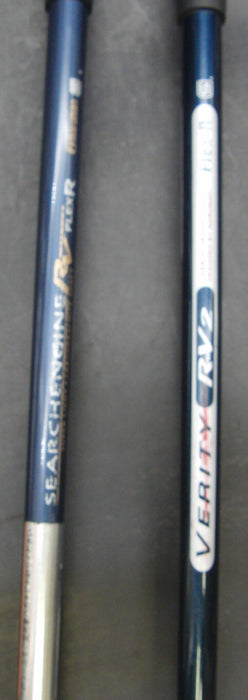 Set of 2 Maruman Verity RV2 Stainless 17° 3 + 20° 5 Woods Regular Graphite Shaft