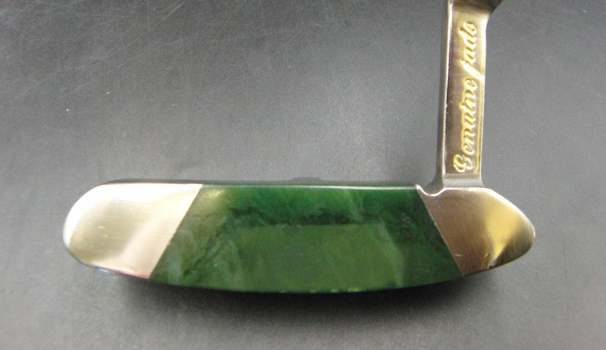 Hennis Genuine Jade Putter 87cm Playing Length Steel Shaft Jewelry Golf Grip