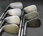 Set of 7 x Wilson Staff FG Tour M3 Forged Irons 4PW Stiff Steel Shafts