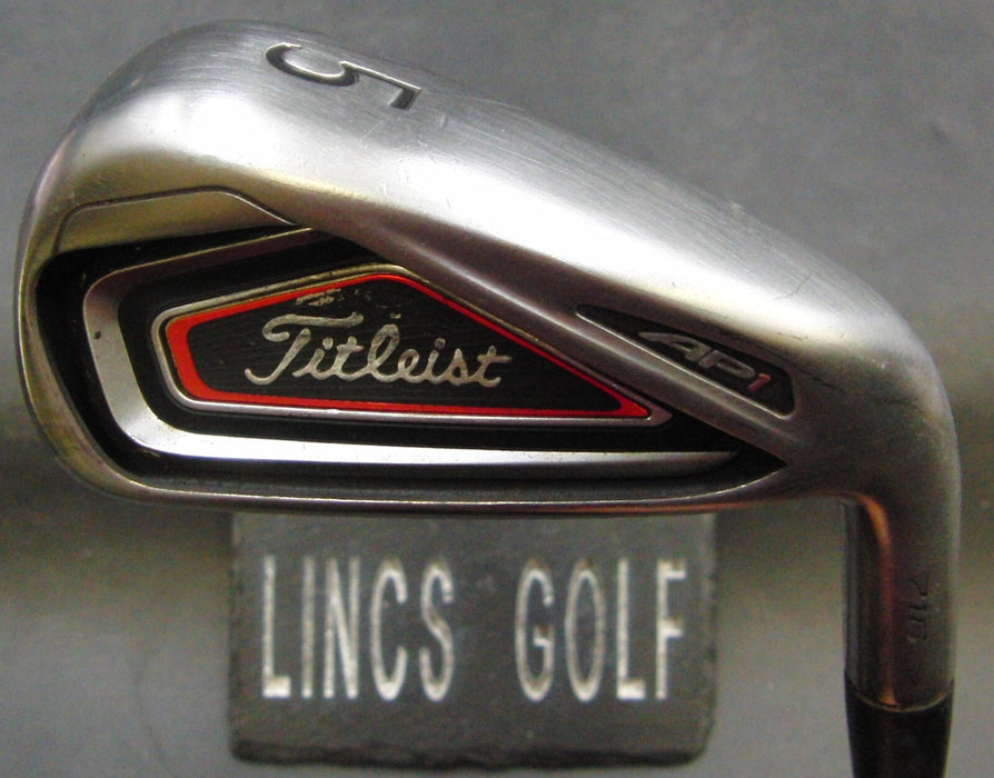 Titleist API 5 Iron Regular Graphite Shaft Golf Pride Grip