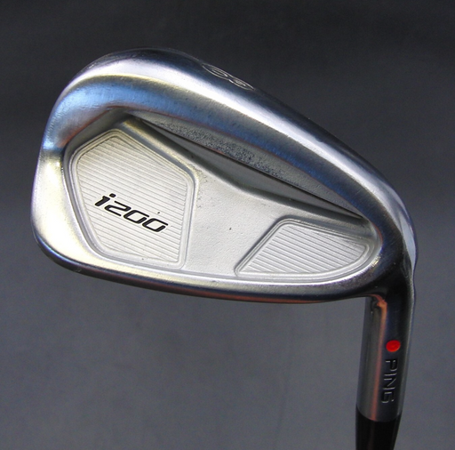Ping i200 Red Dot 8 Iron Senior Steel Shaft Black Grip