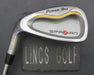 Left-Handed Power Bilt Spazian GS-45 7 Iron Stiff Steel Shaft Tour Edge Grip