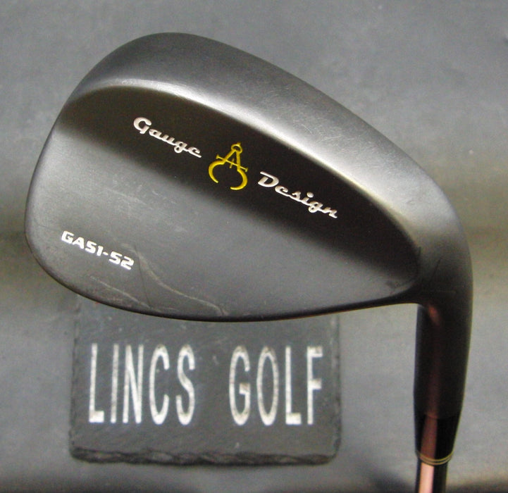 Japanese Gauge Design Gasi-52 Gap Wedge Stiff  Steel Shaft Golf Pride Grip