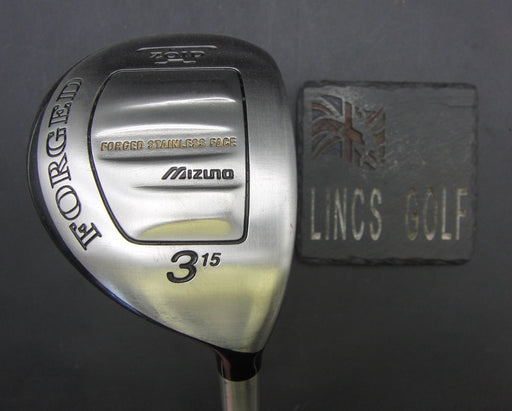 Mizuno T-Zoid Forged 15° 3 Wood Stiff Graphite Shaft Mizuno Grip