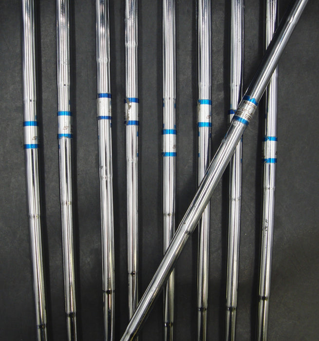 Set of 9x George Nicoll Concorde Irons 3-11 Regular Steel Shafts GolfPride Grips