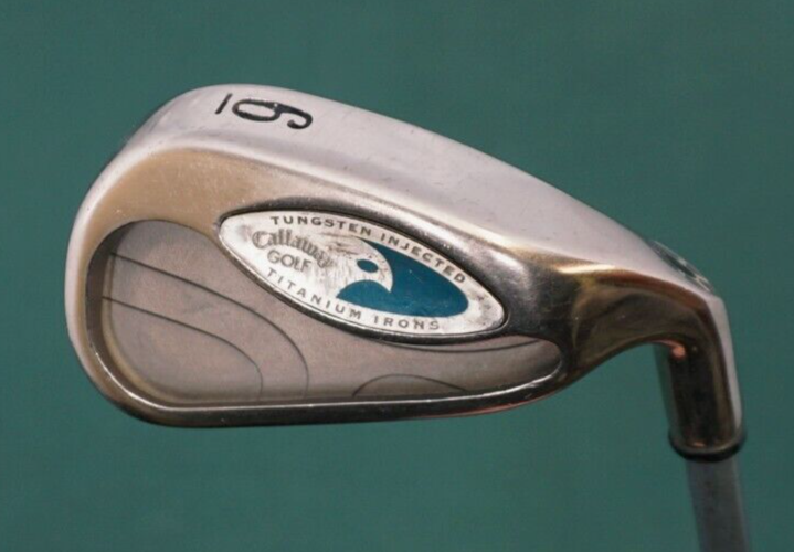 Ladies Callaway Hawkeye Tungsten Injected Titanium 6 Iron Ladies Graphite Shaft