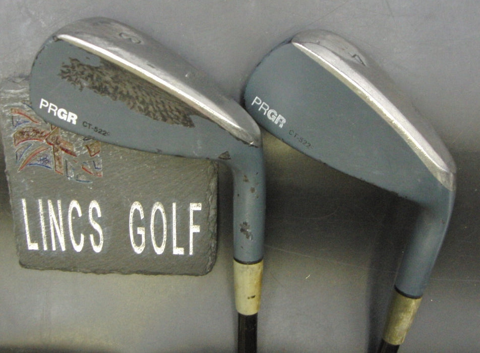 Set of 2 PRGR CT-522 3 & 4 Hybrid Irons Senior Graphite Shafts