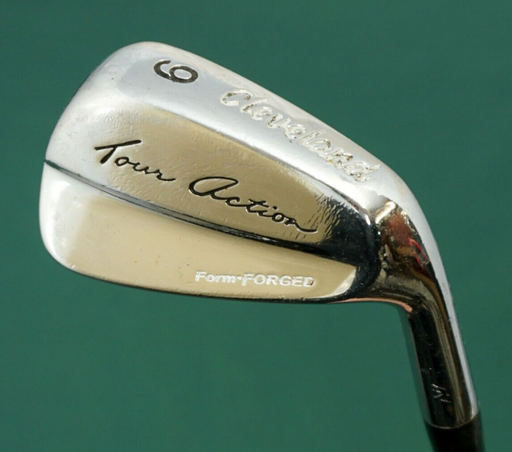 Cleveland Tour Action TA1 Forged 9 Iron Stiff Steel Shaft Cleveland Grip